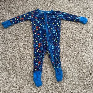 Little Sleepies Paint Splatter Sleeper Size 3-6M